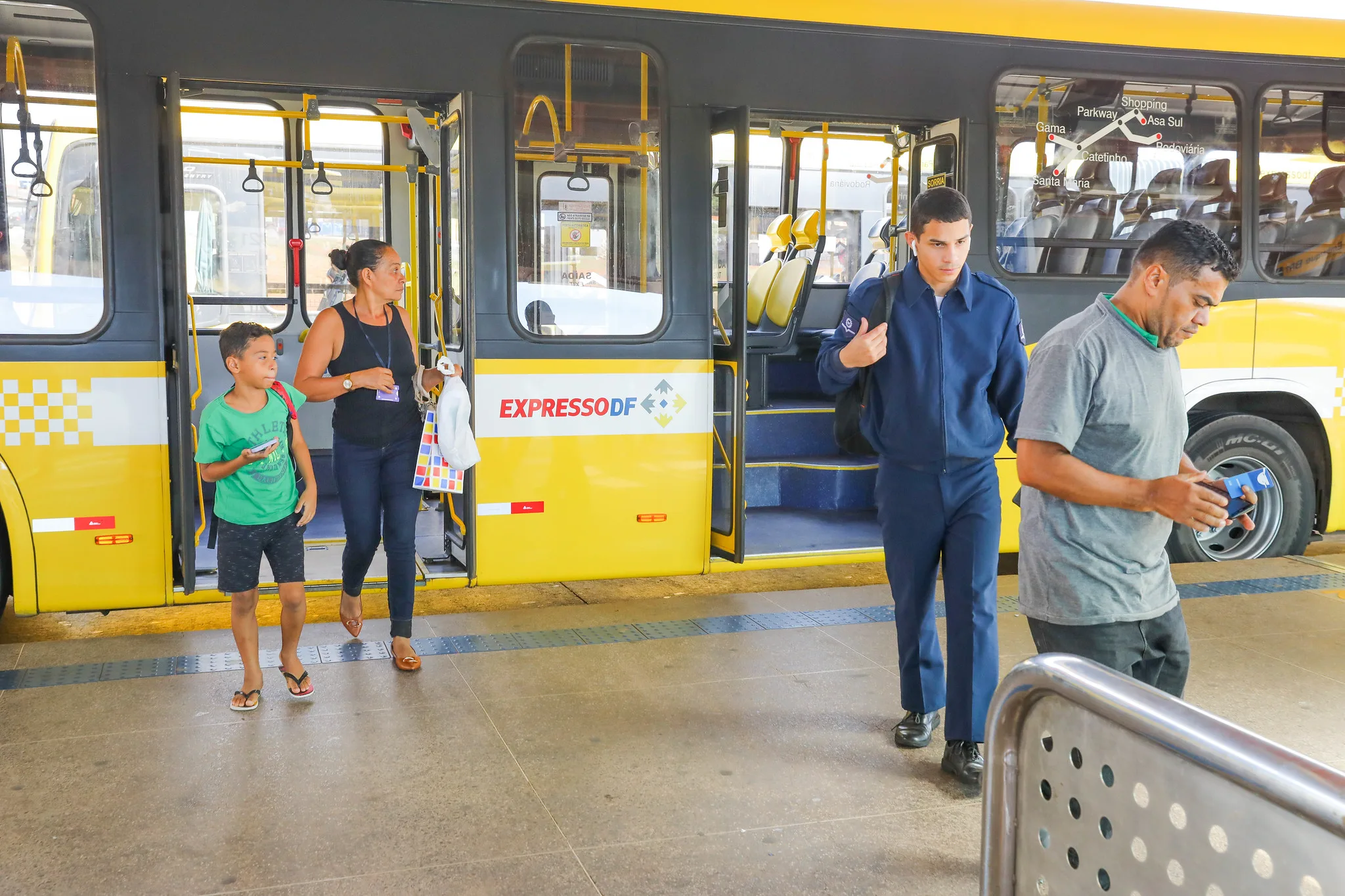 São Sebastião ganha linha expressa de ônibus para a Rodoviária do Plano Piloto