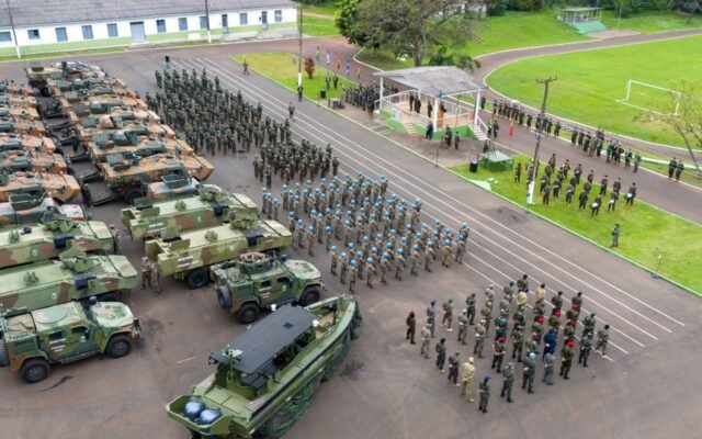 Defesa conclui exercício militar com participação de mais cinco países
