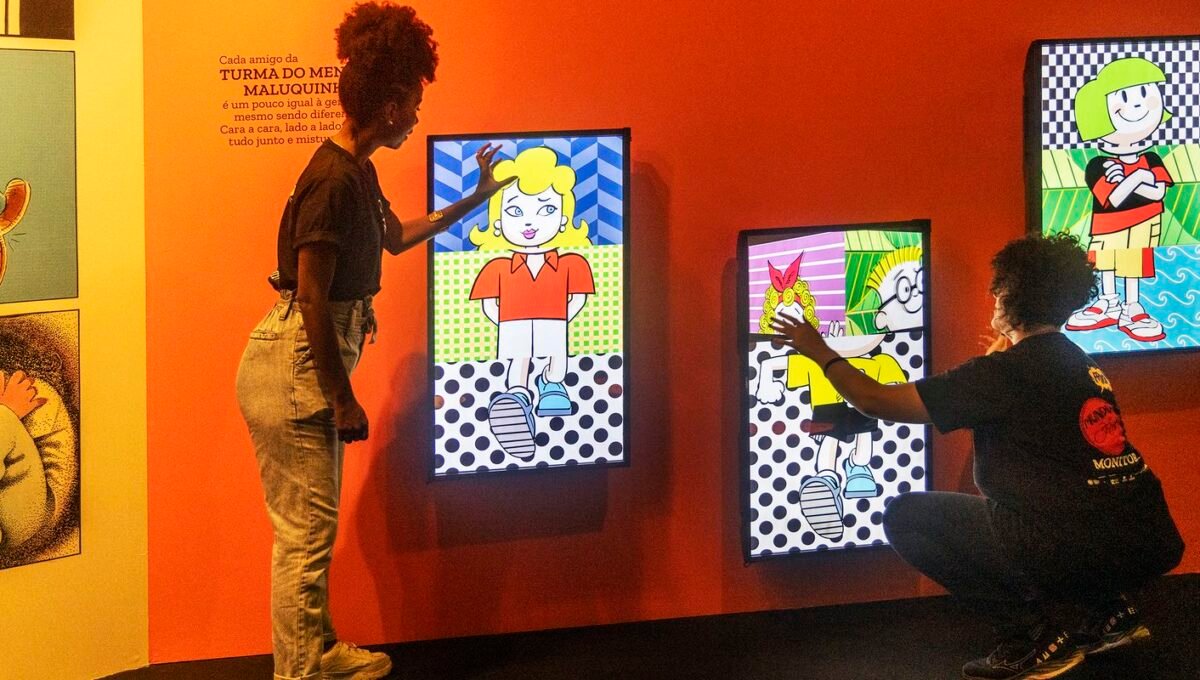 Exposição com as obras de Ziraldo encanta visitantes em Salvador