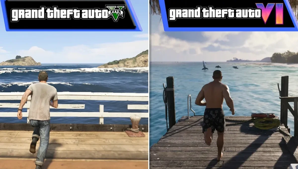 GTA 6 evoluiu bastante? Veja comparativo com GTA 5