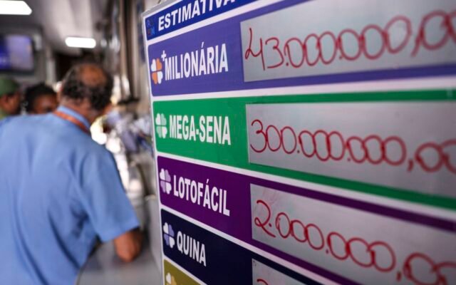 Mega-sena acumula para R$ 45 milhões; confira os números