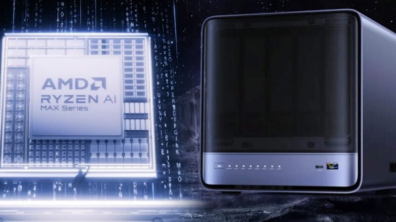 Minisforum lança NAS com hardware de workstation, 128 GB de RAM e chip AMD Strix Halo