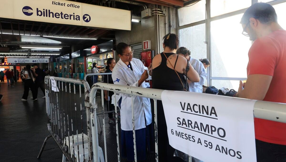 Ministério da Saúde reforça chamamento para vacina contra o sarampo