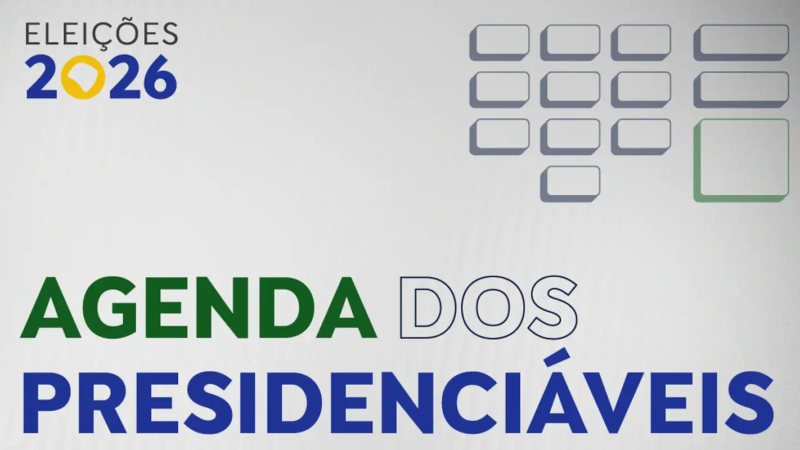 Confira a agenda dos presidenciáveis neste fim de semana (26 e 27)