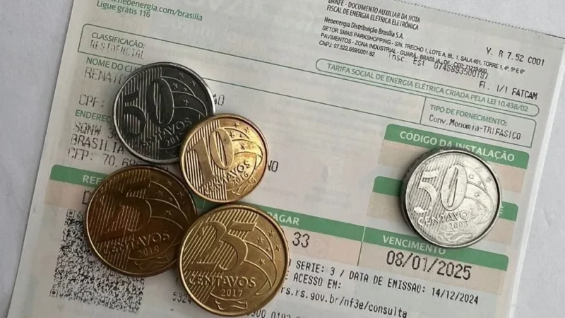 Mais de 90 mil famílias do DF podem ter desconto de até 100% na conta de luz