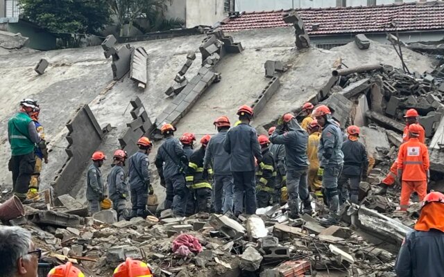 Desabamento de prédio em construção deixa dois mortos em São Paulo