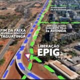 Epig terá fim da faixa reversa e liberação de novo acesso ao Sudoeste