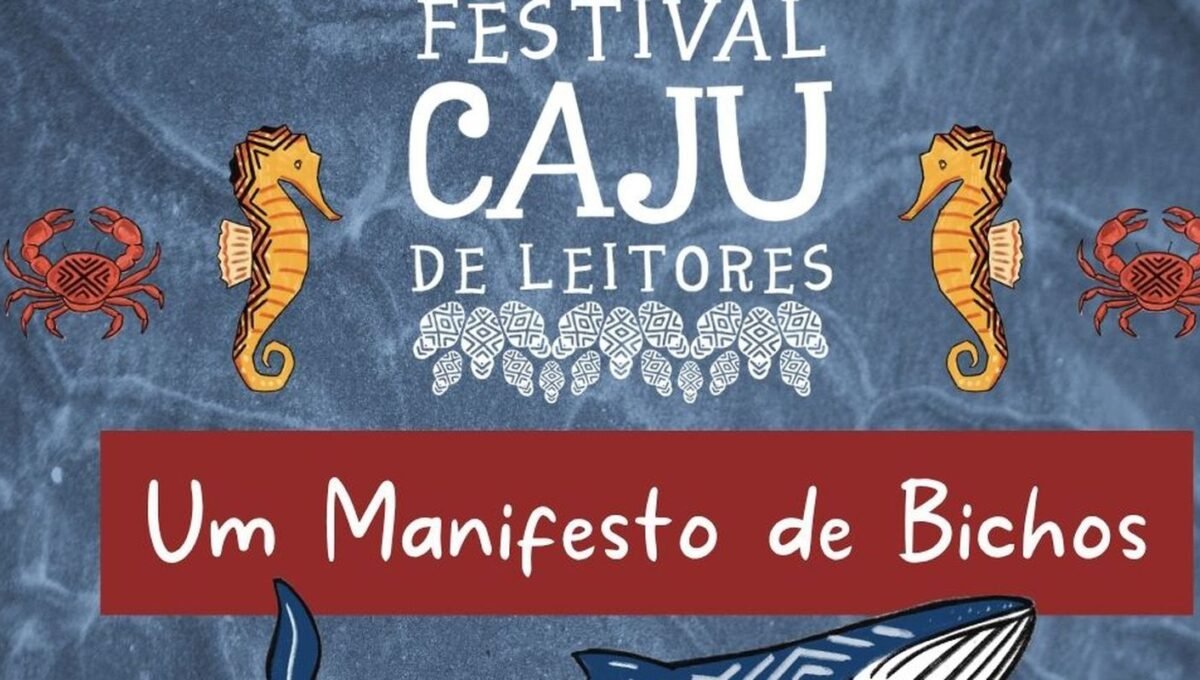 Festival Caju de Leitores começa nesta quarta com série de atrações