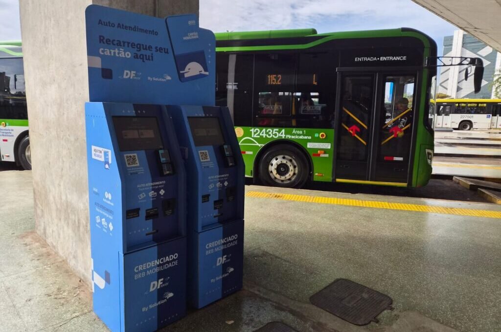 Saiba onde encontrar os totens de autoatendimento para recarga do Cartão Mobilidade