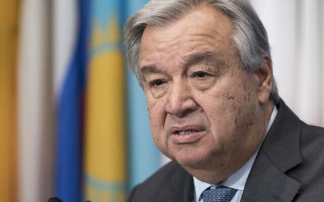 Secretário-geral da ONU alerta para avanço de guerras e riscos da IA