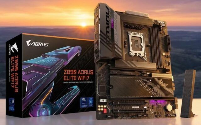 Gigabyte vaza 24 placas-mãe Z990 para os futuros processadores Intel Nova Lake
