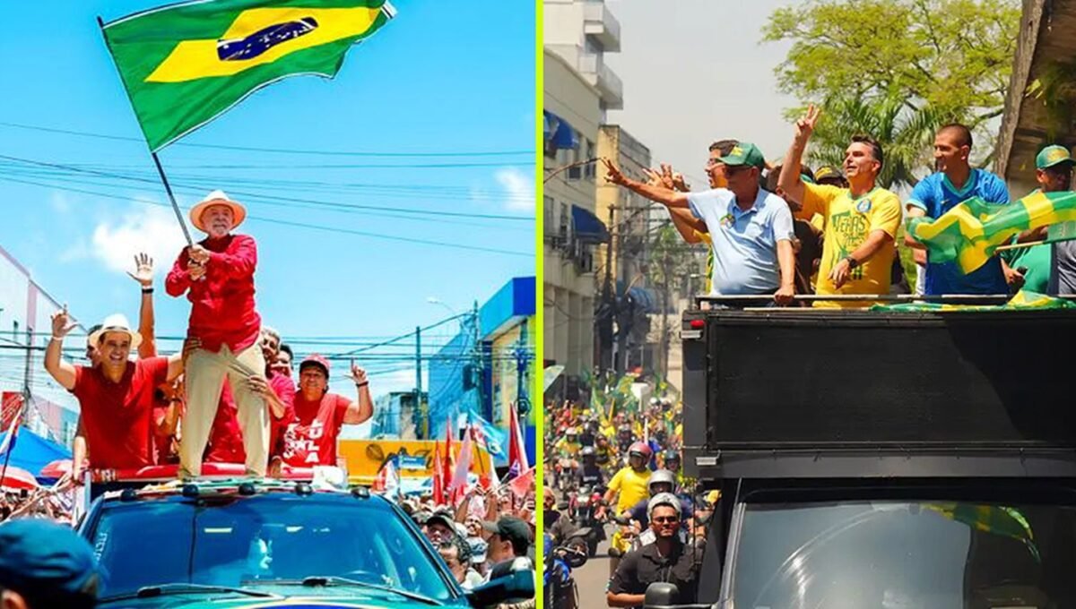 Lula faz comício em Natal e Flávio participa de moto-carreata no Rio