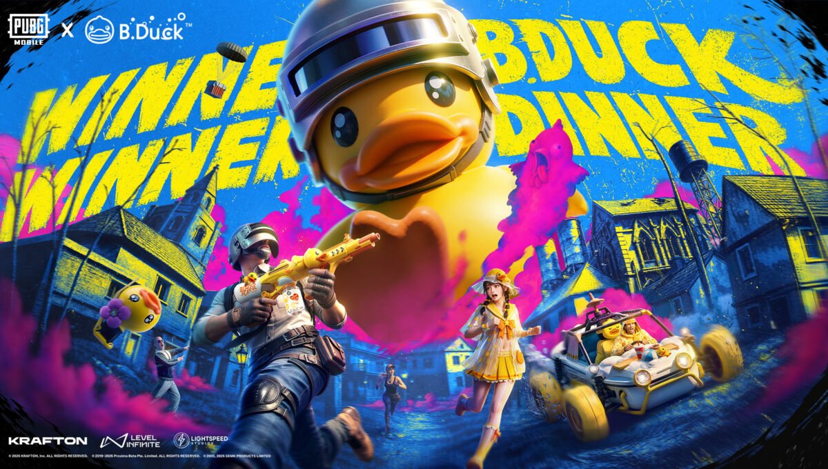 PUBG Mobile e B.Duck retomam parceria com novos itens e conteúdos no jogo