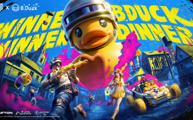 PUBG Mobile e B.Duck retomam parceria com novos itens e conteúdos no jogo