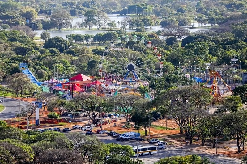 Parque da Cidade completa 48 anos com obras de revitalização em Brasília